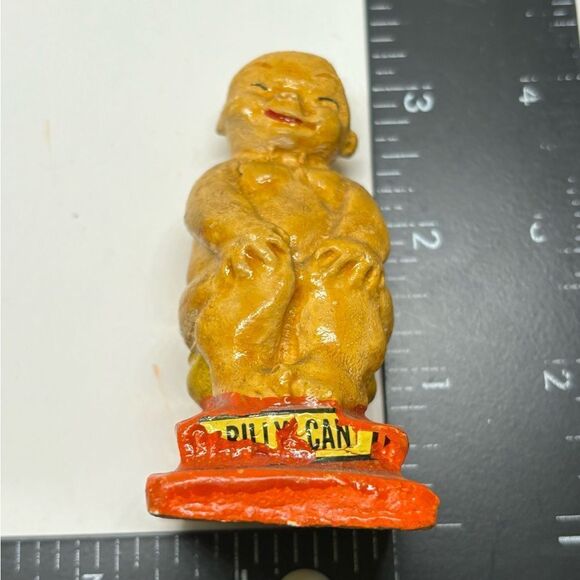 Vintage "Billy Can't" "Billy Can" Sitting On The Potty Salt & Pepper Shakers - Picture 8 of 8